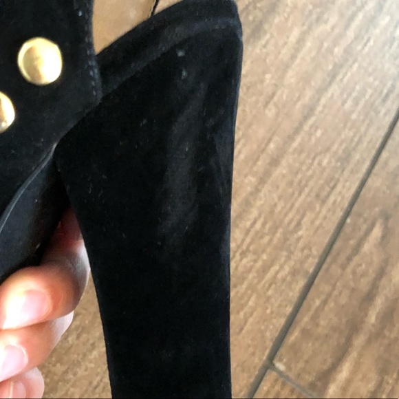 Sold🔴Shoedazzle Ava velvet heel size 6.5 - Picture 6 of 8